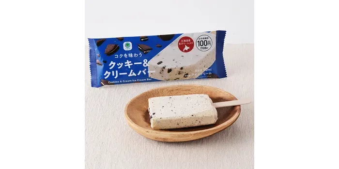 コクを味わうクッキー&クリームバー