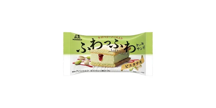 森永製菓 ふわふわケーキサンド ピスタチオ