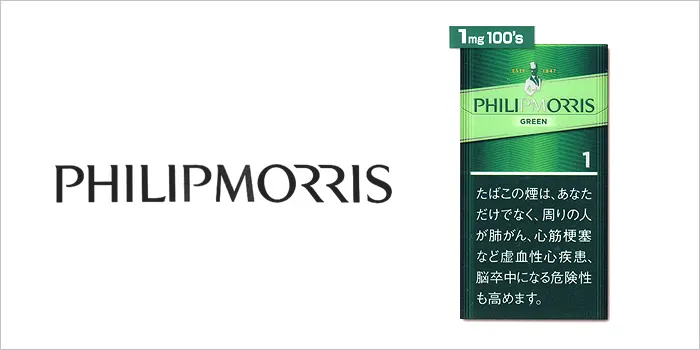 フィリップモリス・メンソール・1・100s・BOX