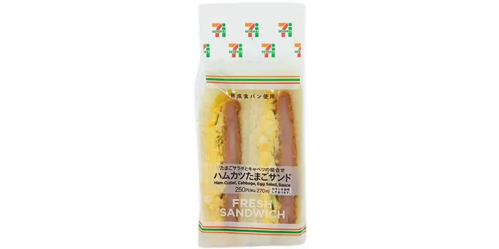 ハムカツたまごサンド