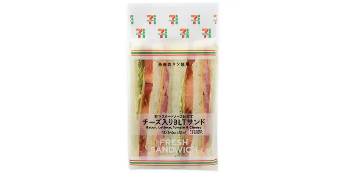 チーズ入りBLTサンド【セブンイレブン】