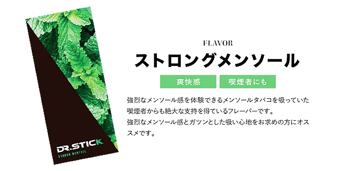 84％以上節約 Dr.stick TYPE X ストロングメンソール ad-naturam.fr