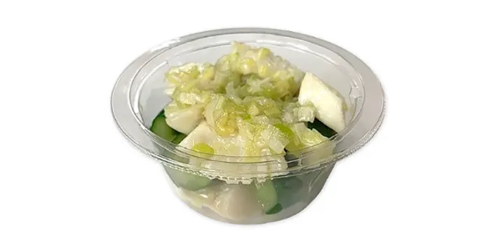 いかときゅうりの葱塩サラダの画像