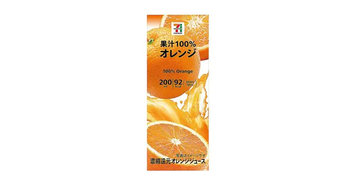 セブンプレミアム 果汁100％オレンジの画像