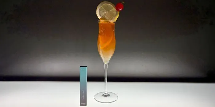 タバコミント×カクテル・ブランデーサワー