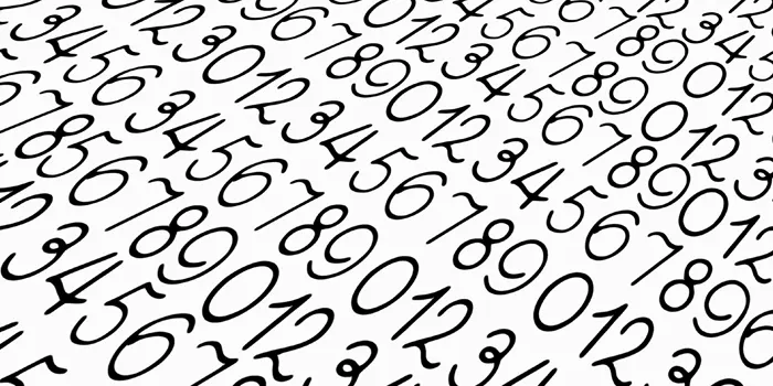 数字の羅列